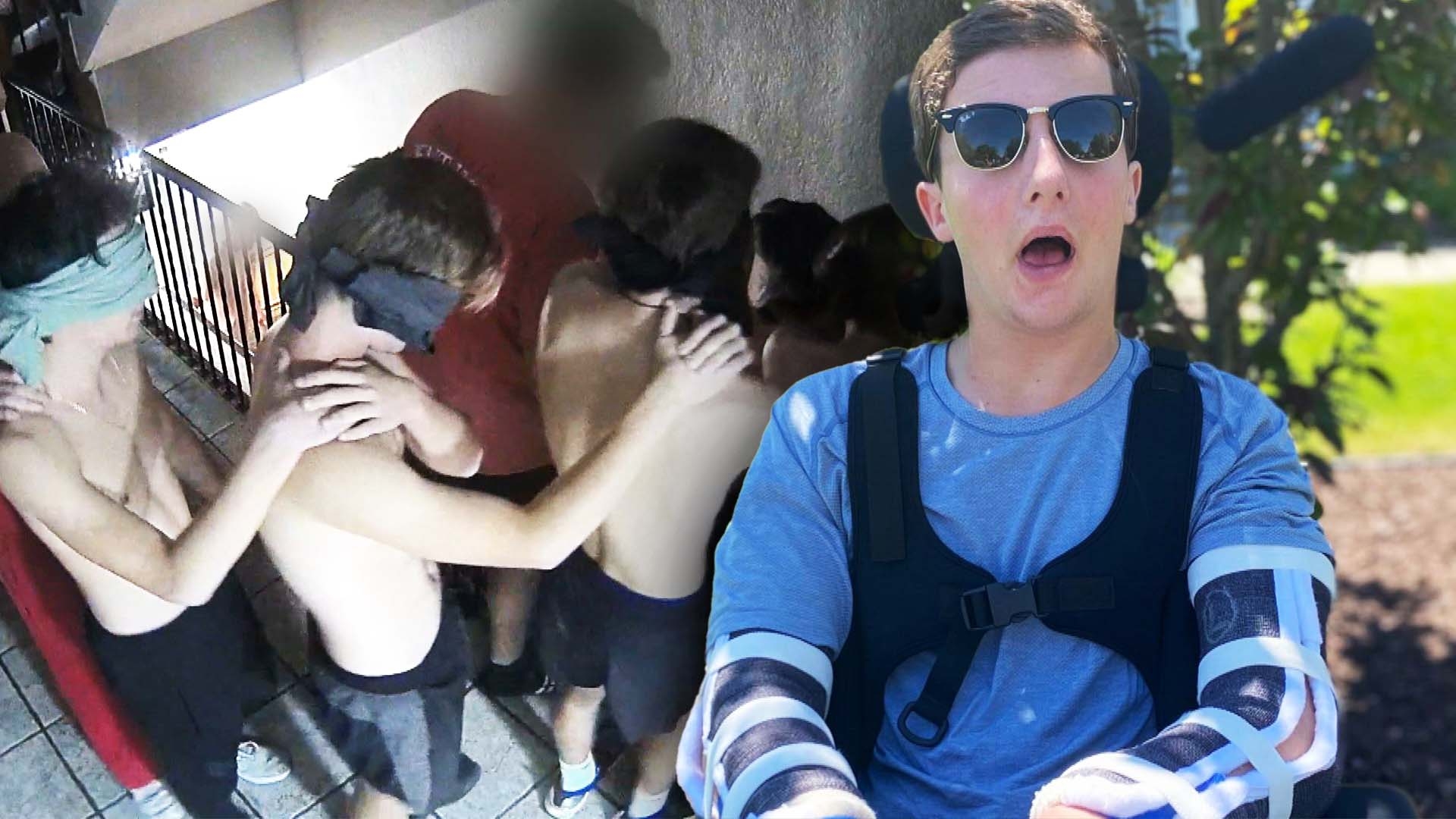 Video Shows Alleged Hazing at Fraternity That Left Freshman Paralyzed Inside Edition photo image