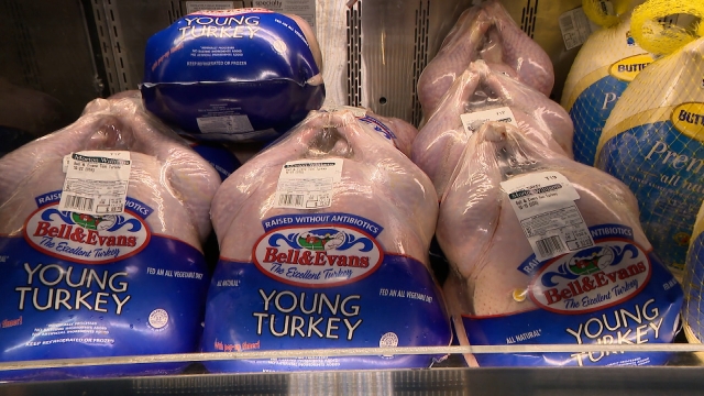 Bell & Evans Whole Turkey. (FRESH TURKEYS AVAILABLE FROM 11/09/23