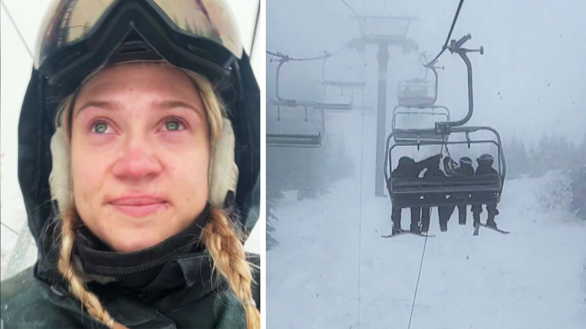 Skiers Stranded on Chairlift for Hours