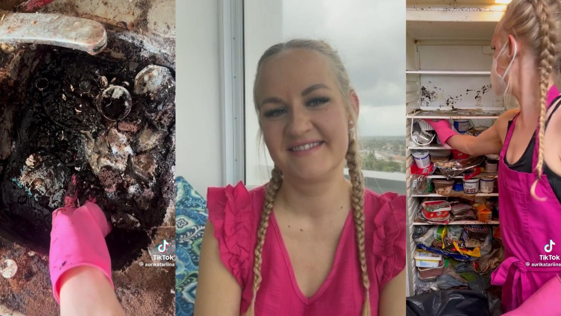 Woman Cleans the Dirtiest Living Spaces in the World for Free